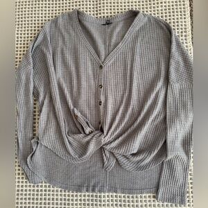 Urban Outfitters waffle knit knot sweater